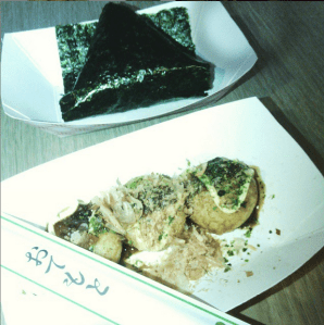 Takoyaki and origami