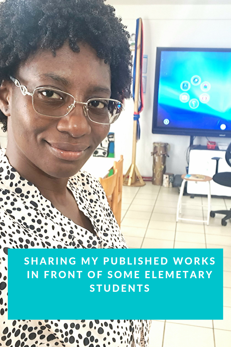 Students Published Work Sharing my published works in front of some 5th and 6th graders | Angie ...